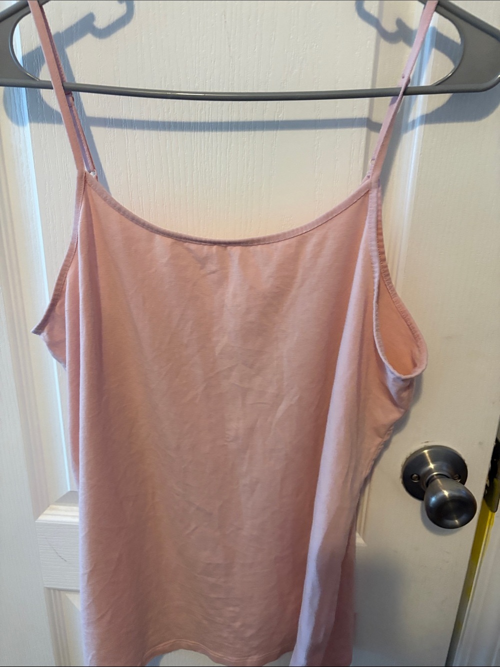 Time and Tru Blush Pink Spaghetti Strap Tank Top
